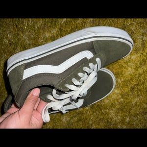 Vans olive green